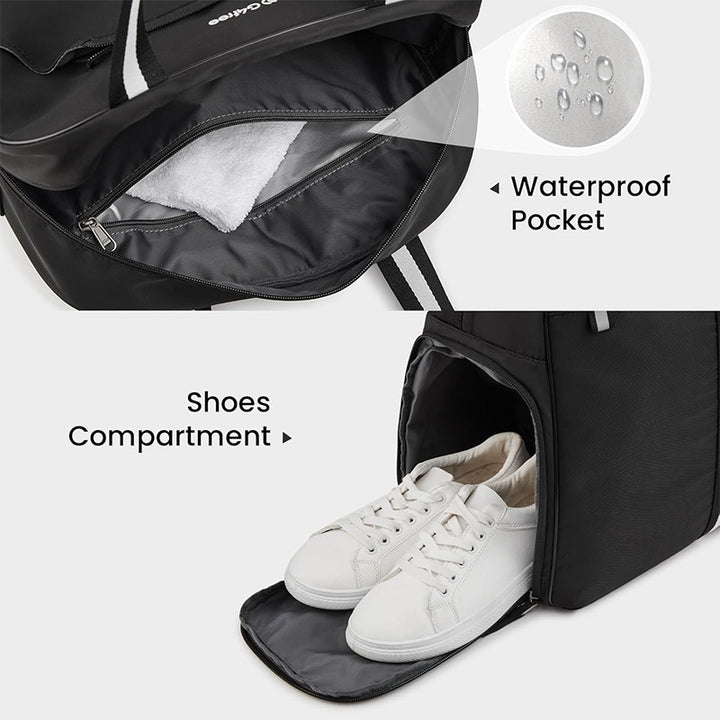 Sporty multifunctional bag with shoe compartment Bowlift