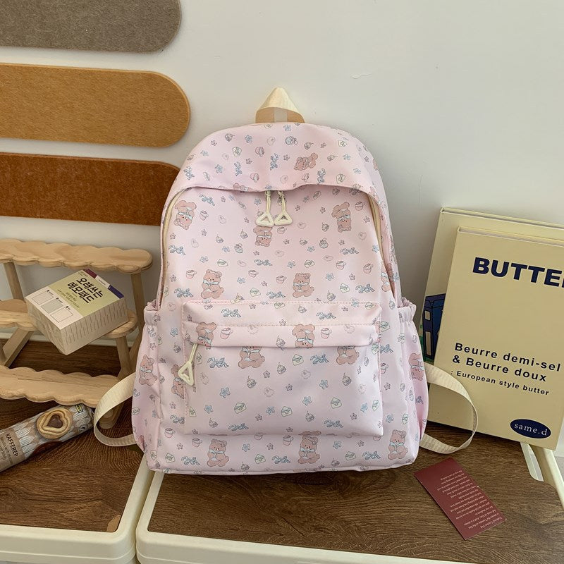 Fun Character Print Backpack