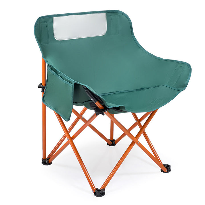 Women's folding chair with comfortable backrest and cup holder Bowlift