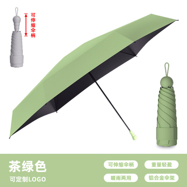 Ladies Innovative Folding Umbrella with Compact Mechanism Bowlift