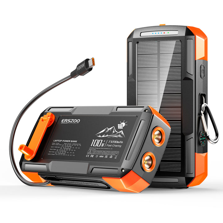Portable Solar Power Bank By Bowlift