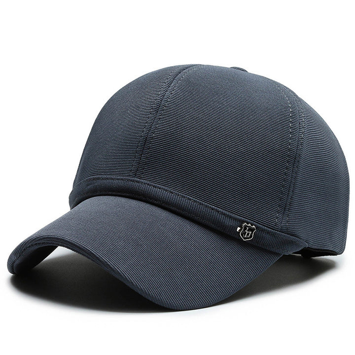 Men's Adjustable Curved Brim Cap Bowlift