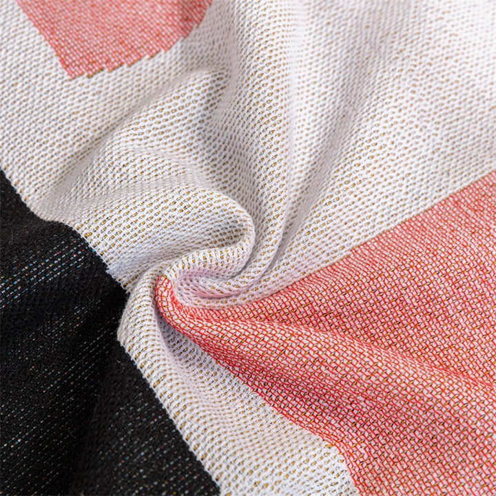 Decorative Music-Inspired Throw Blanket