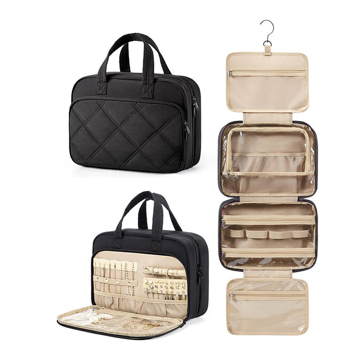 Elegant jewelry organizer with versatile interior design Bowlift