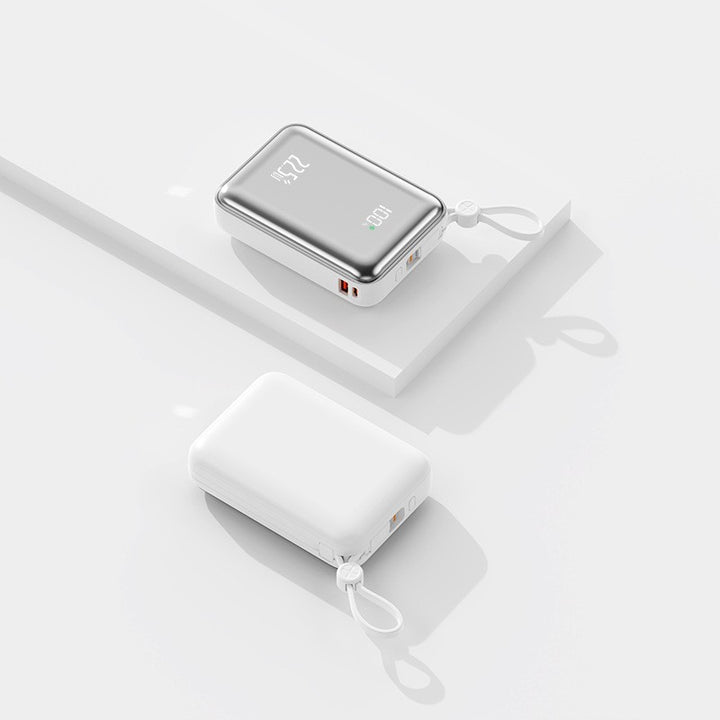 Portable power bank with intelligent LED display and high-speed charging Bowlift