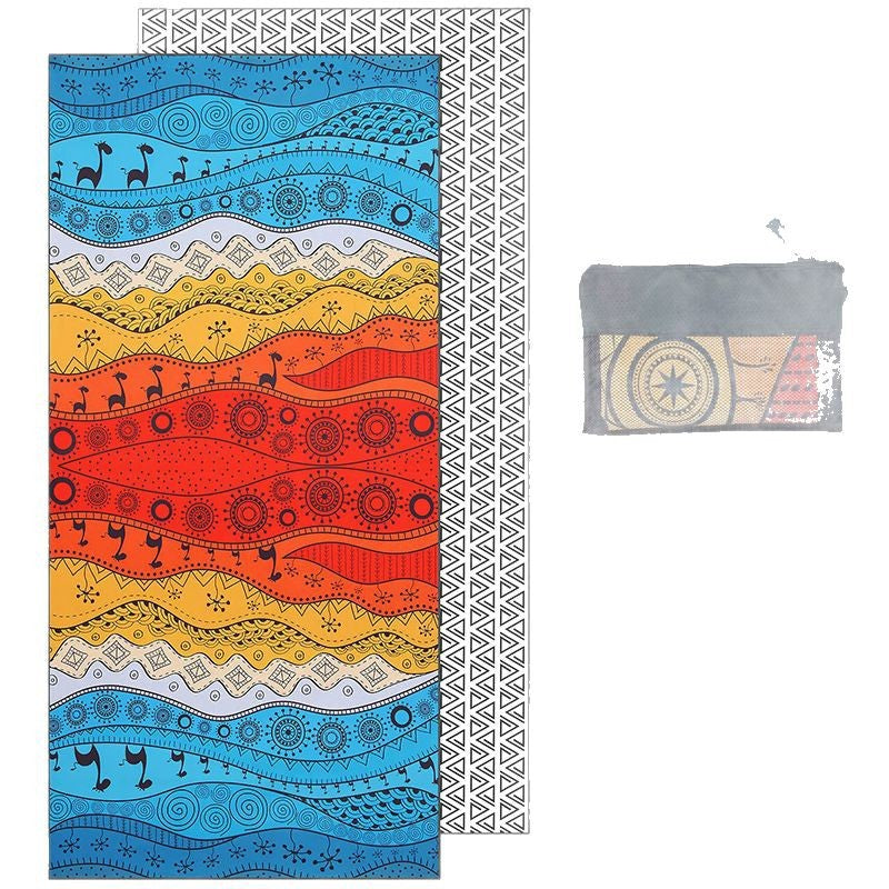 individual beach towel with unique design Bowlift