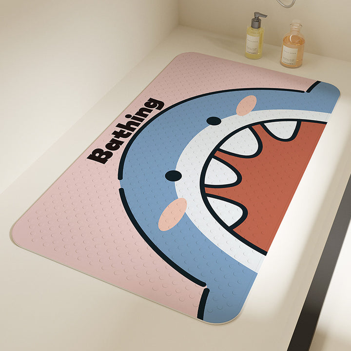 Cute Cartoon Dinosaur Bath Mat Bowlift