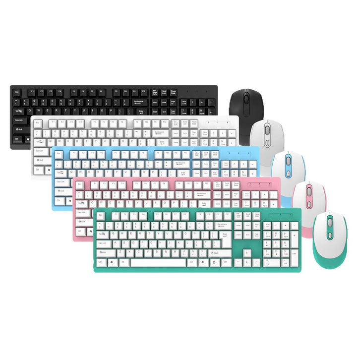 Wireless Keyboard and Mouse Set Bowlift