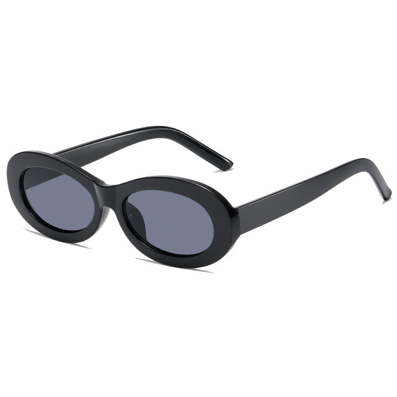 Women’s fashionable oval sunglasses with UV protection and innovative design Bowlift