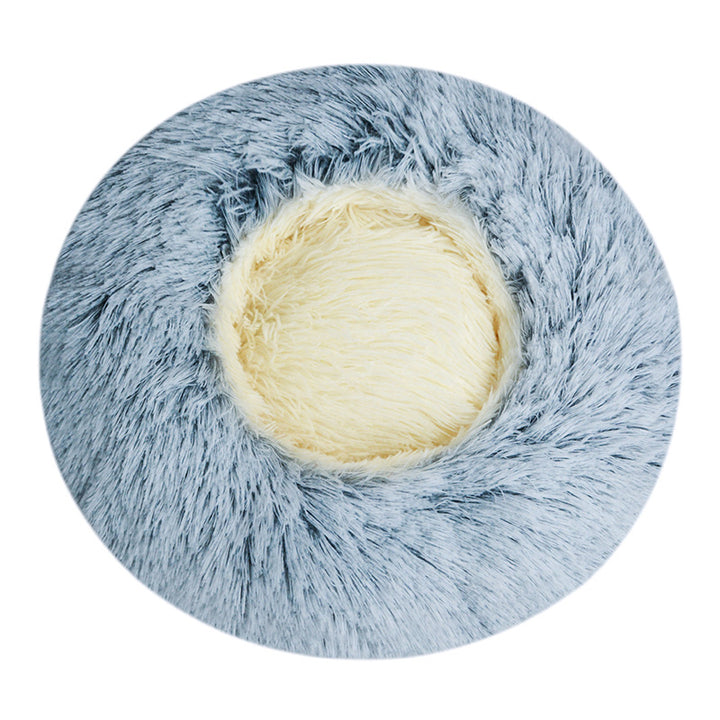 Round Plush Sleeping Bed  Dog Bed