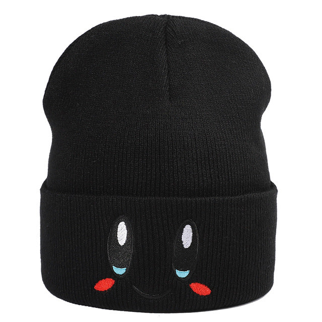 Playful Embroidered Beanie