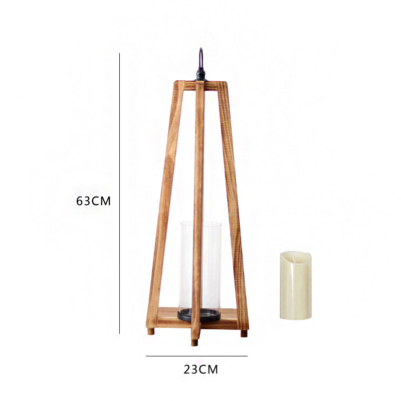 Stylish lantern made of wood Bowlift
