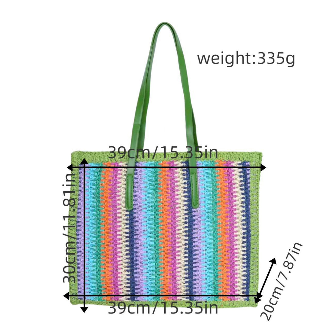 Multifunctional Bast Beach Bag Bowlift