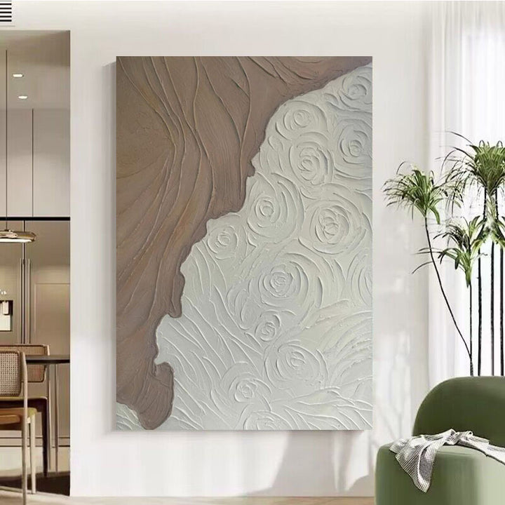 Artistic Textured Relief Canvas Wall Art