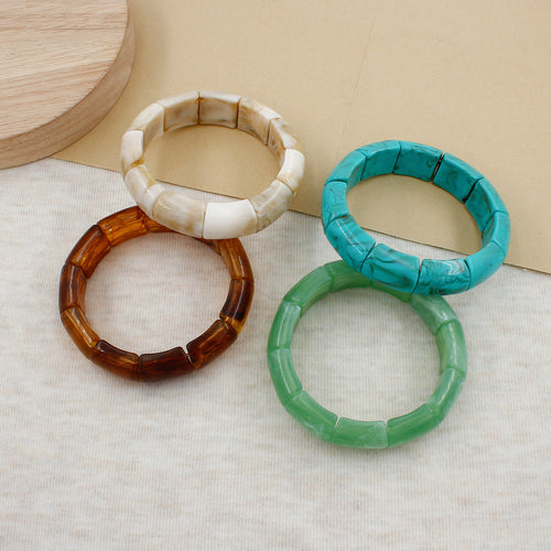 Geometric Resin Bangle Bowlift