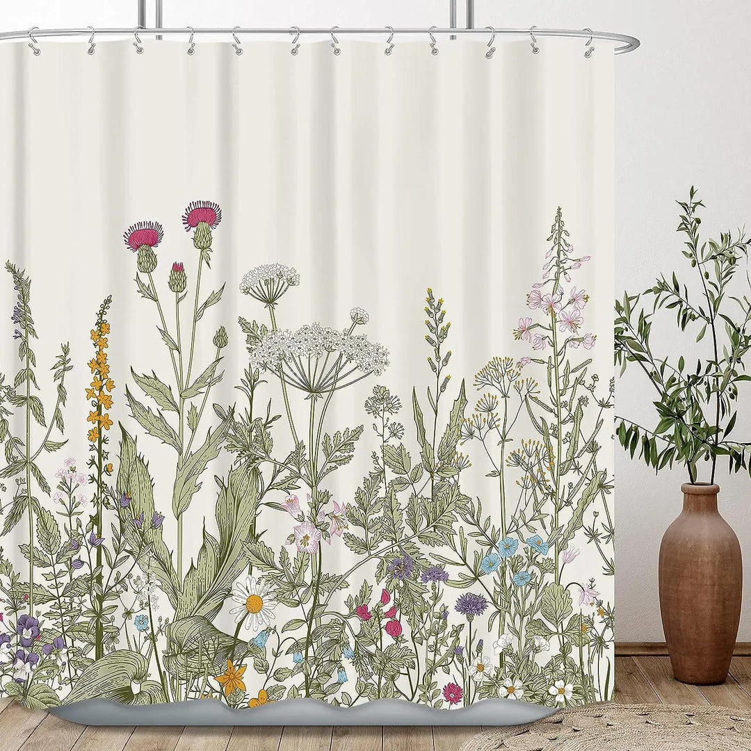 Botanical Garden Shower Curtain Bowlift
