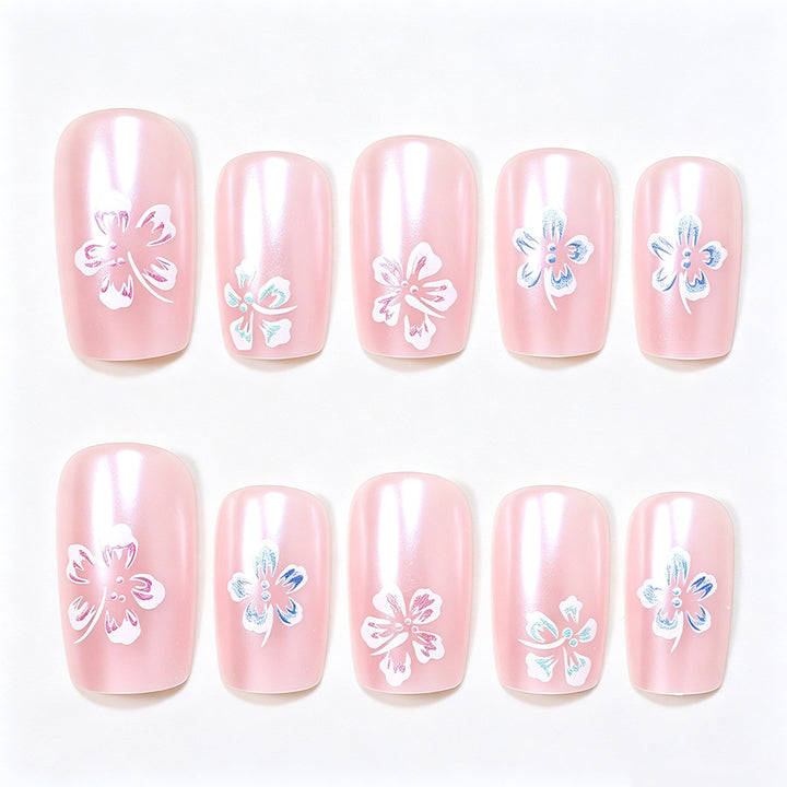 Artistic Floral Nail Art Tips Bowlift