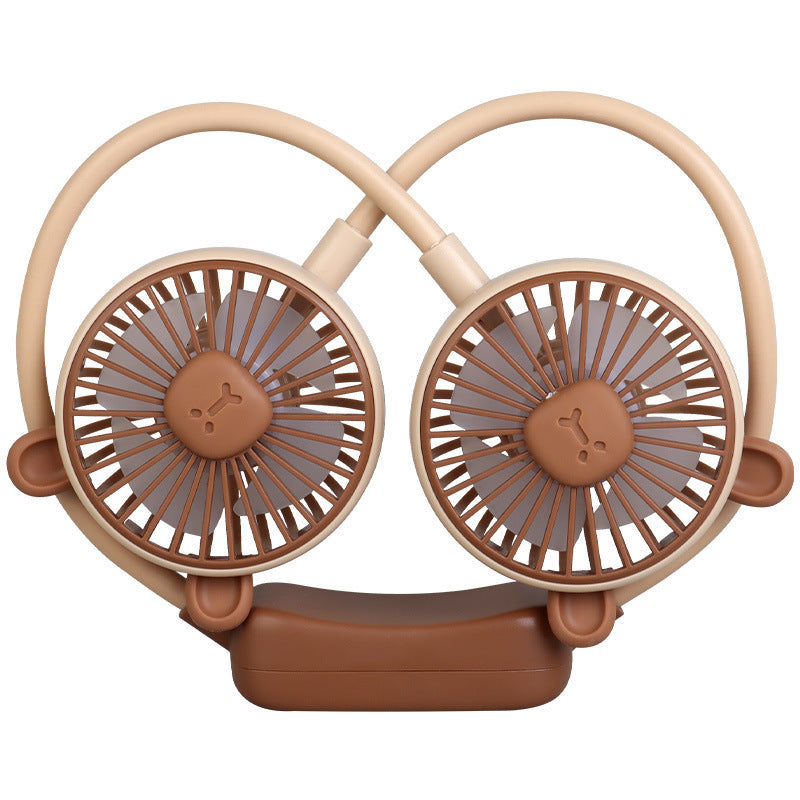 Unisex Portable Double Fan Bowlift
