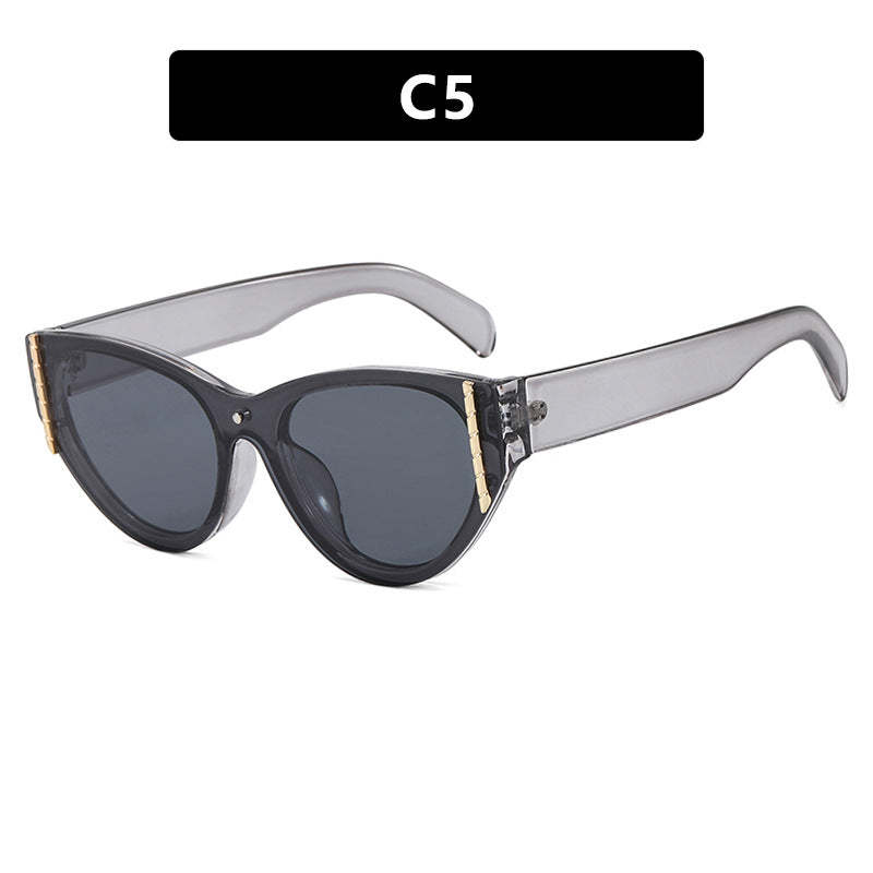 Women's trendy sunglasses with elegant cat-eye design and high-quality frame Bowlift