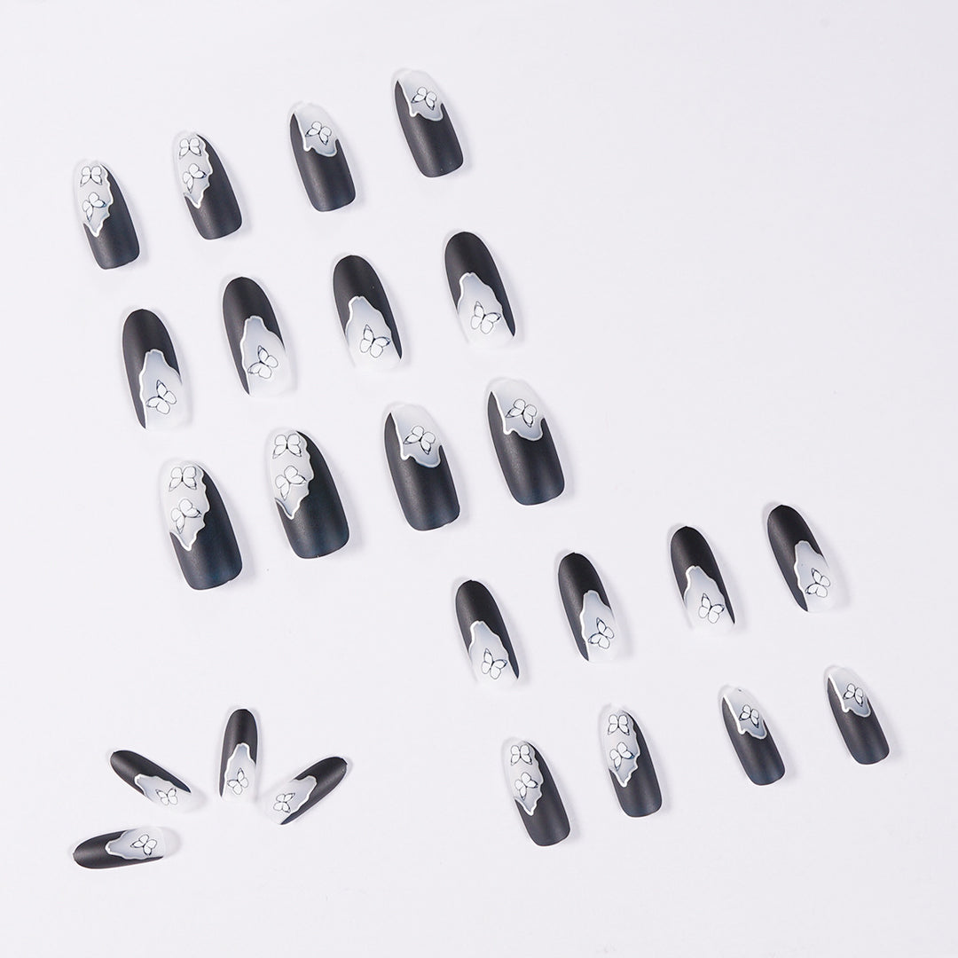 Exclusive artificial nails with floral designs Bowlift
