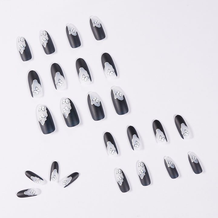 Exclusive artificial nails with floral designs Bowlift
