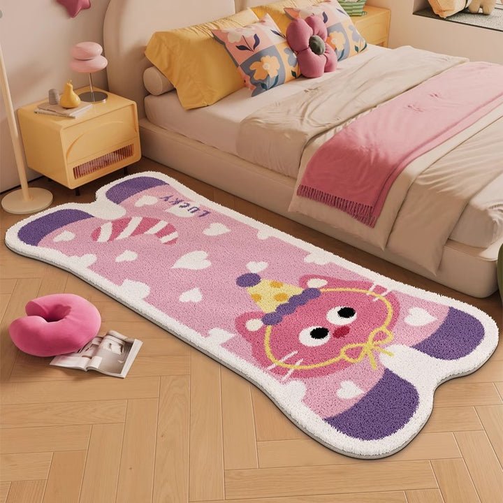 Fun Cartoon Bear Shaped Area Rug