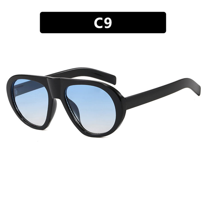 Women striking sunglasses with futuristic frame and sturdy design Bowlift