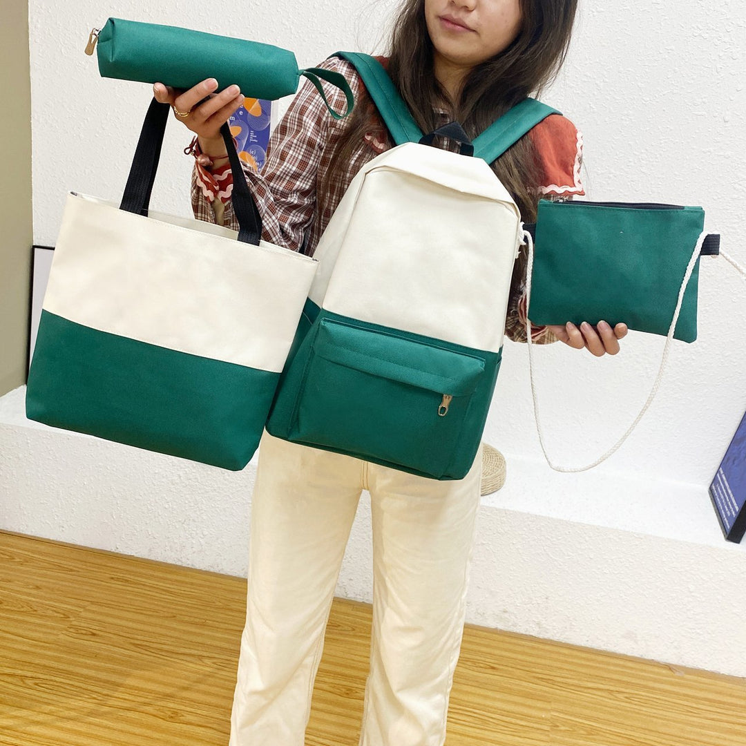 Versatile 4-Piece Backpack and Bag Set Bowlift