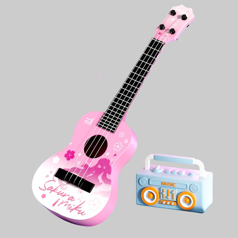 Decorative Ukulele Toy Bowlift