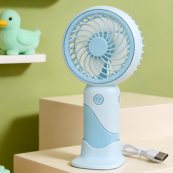 Unisex Portable Table Fan with USB Connection Bowlift