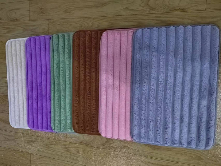 Absorbent Memory Foam Bath Mat Bowlift