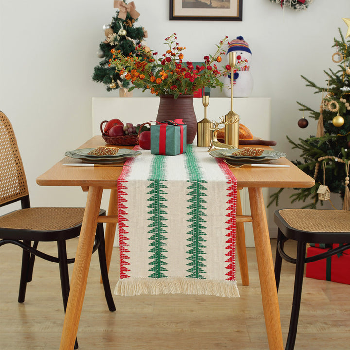 Festively Patterned Table Runner