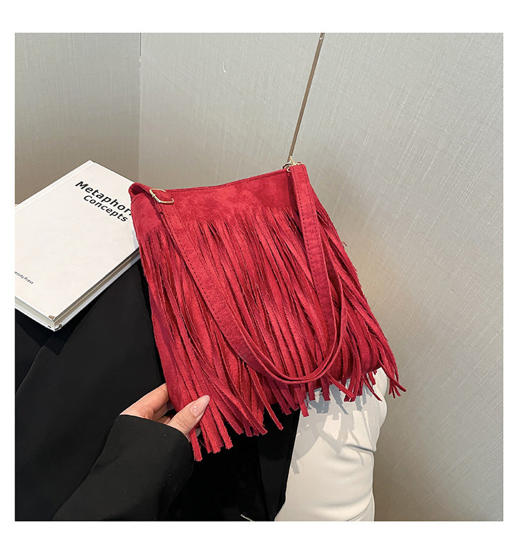 WoFringe Detail Bohemian Crossbody Bag Bowlift
