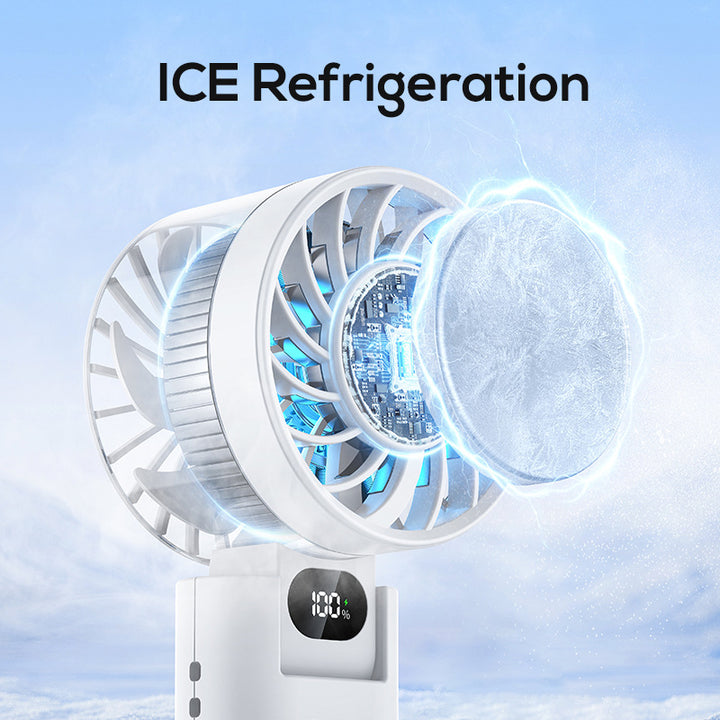Unisex Compact Rechargeable Personal Cooling Fan Bowlift
