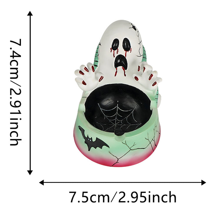 Halloween-Themed Decorative Ghost Planter