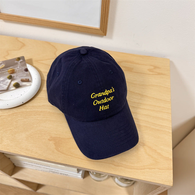 Men's Embroidered Outdoor Cap Bowlift