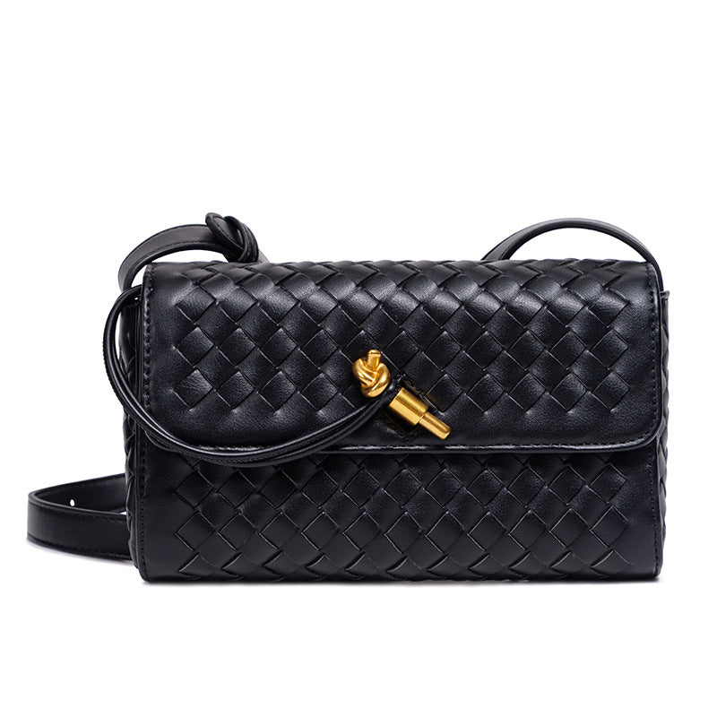 Woven Crossbody Clutch Bowlift