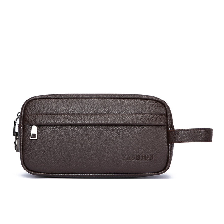 Premium Leather Toiletry Bag Bowlift