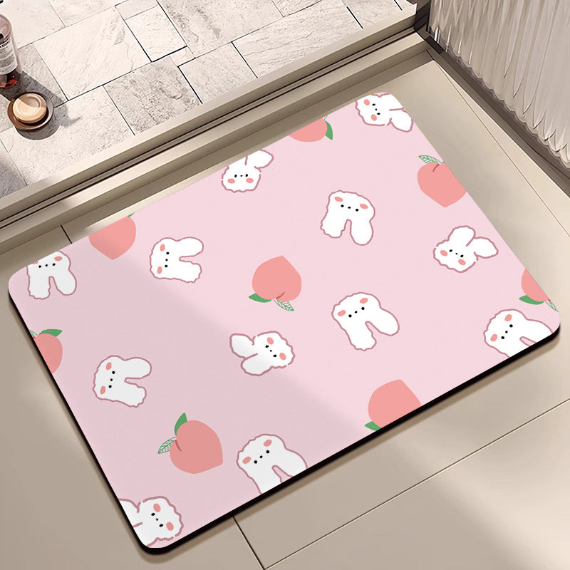 Modern Artistic Bath Mat Bowlift