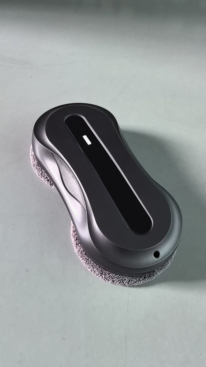 cordless dual-head electric magnetic window and floor scrubber Bowlift
