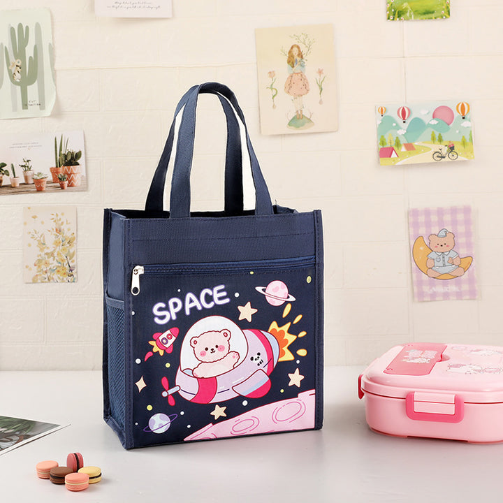 Dinosaur-Themed Insulated Lunch Bag Bowlift