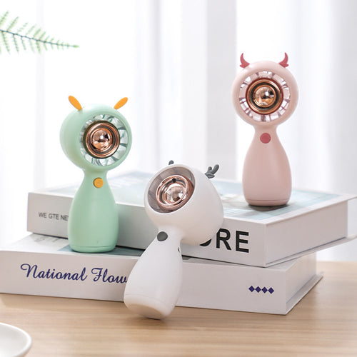 Unisex Portable Hand Fan with Animal Design Bowlift