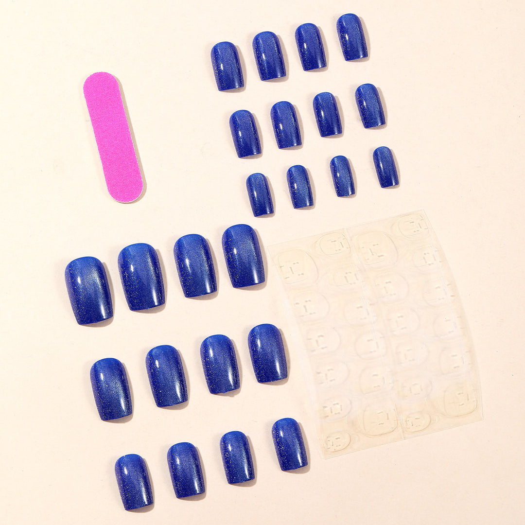 Glittery Gel Nail Art Bowlift