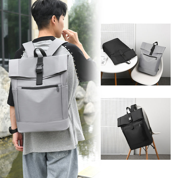 Backpack with Practical Rolltop and Versatile Compartments Bowlift