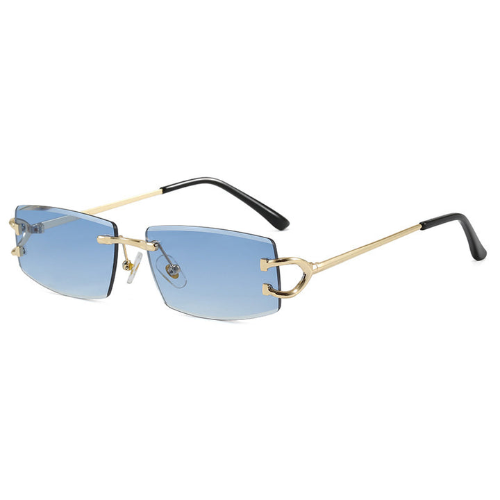 Women Elegant Minimalist Sunglasses with Unique Metal Details Bowlift
