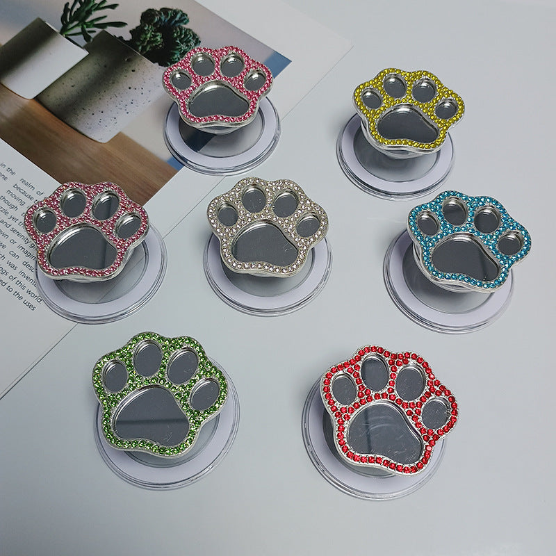 Cute Paw Print Mirror Bowlift