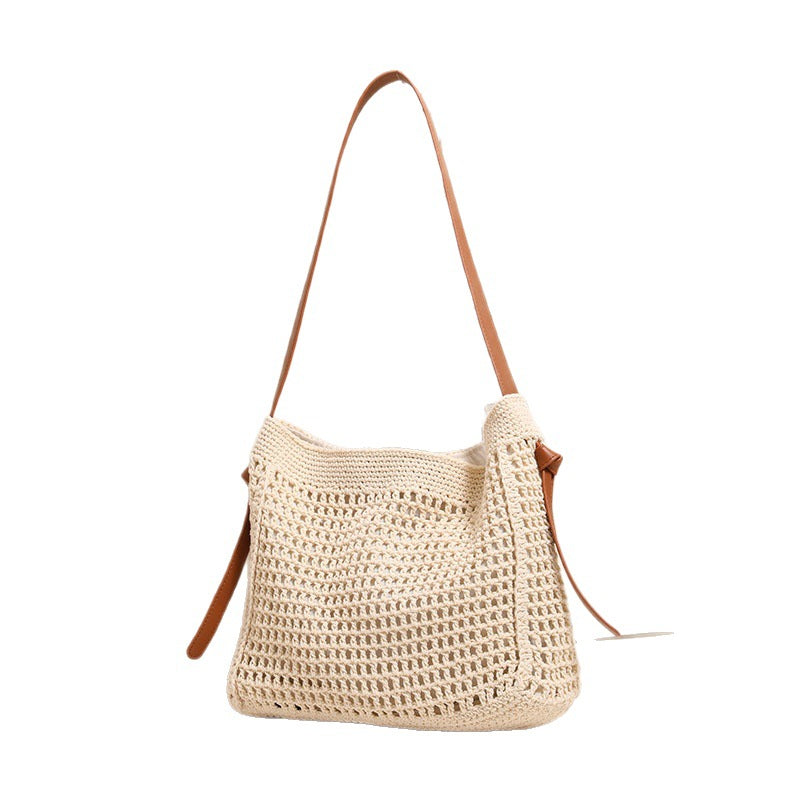 Handcrafted Cowhide Shoulder Bag Bowlift