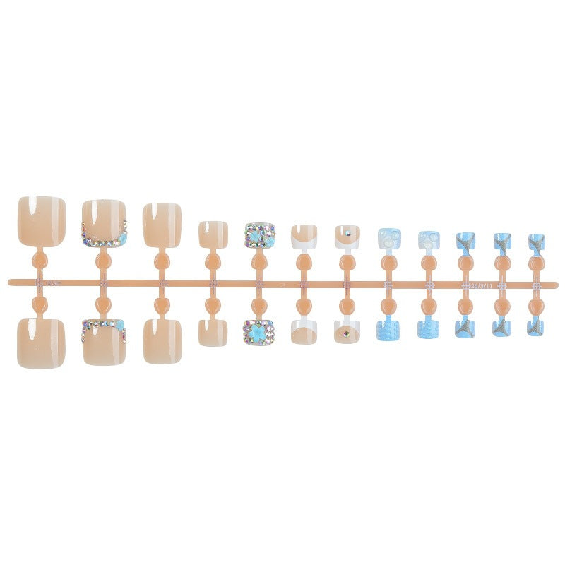 Glamorous artificial nail creation with elegant embellishments Bowlift
