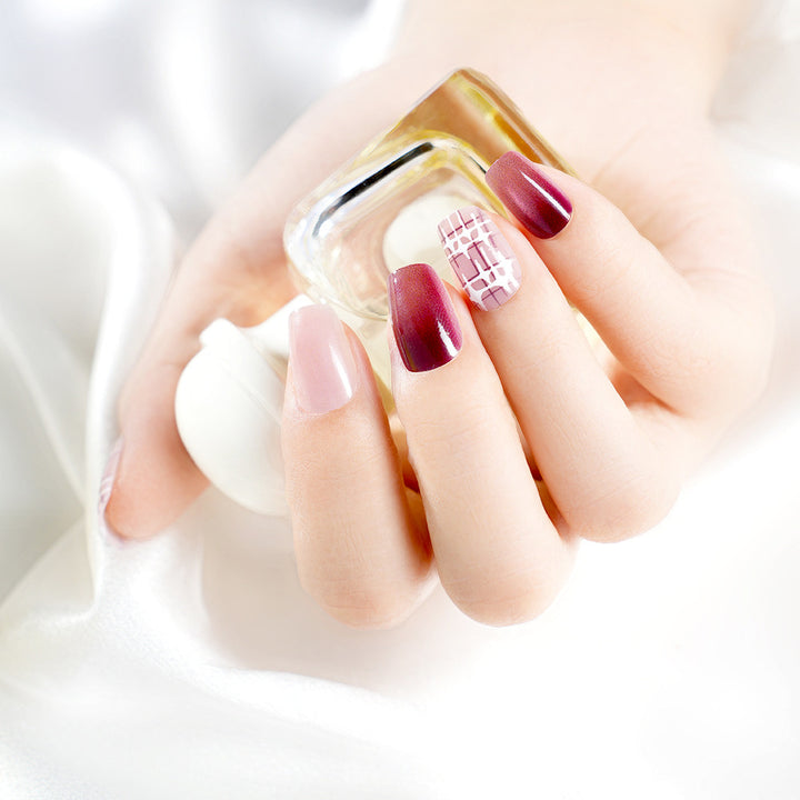 Stylish Gradient Press-On Nail Set Bowlift