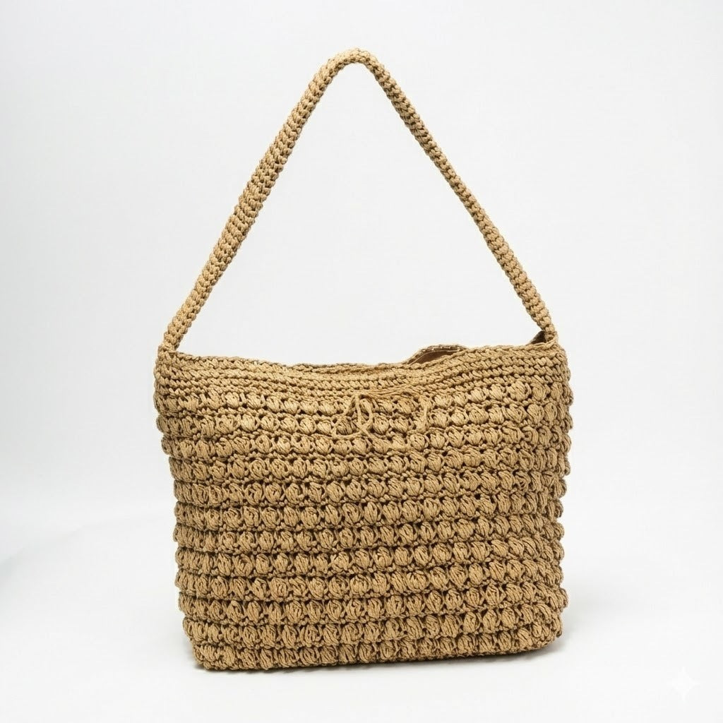 Handmade Macrame Shoulder Bag Bowlift